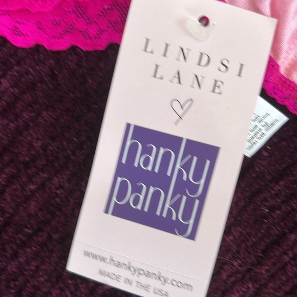 Hanky Panky thong with metallic stars - Picture 2 of 4